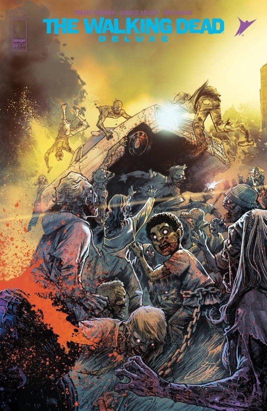 The Walking Dead Deluxe #59 Cover C Francis Manapul Connecting Variant