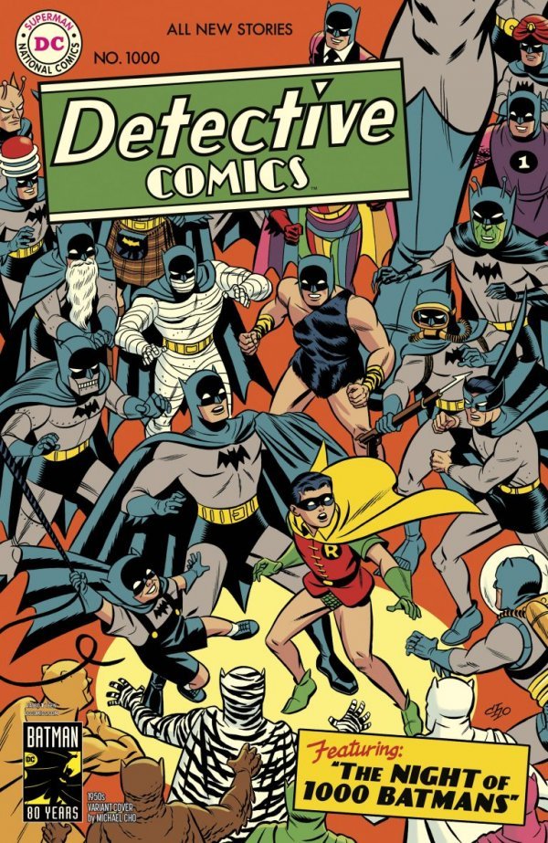 Detective Comics #1000 Cover D Michael Cho 1950s Variant