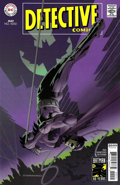 Detective Comics #1000 Cover E Jim Steranko 1960s Variant