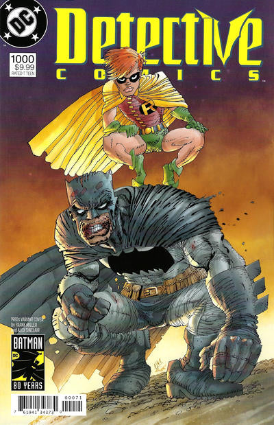 Detective Comics #1000 Cover G Frank Miller 1980s Variant
