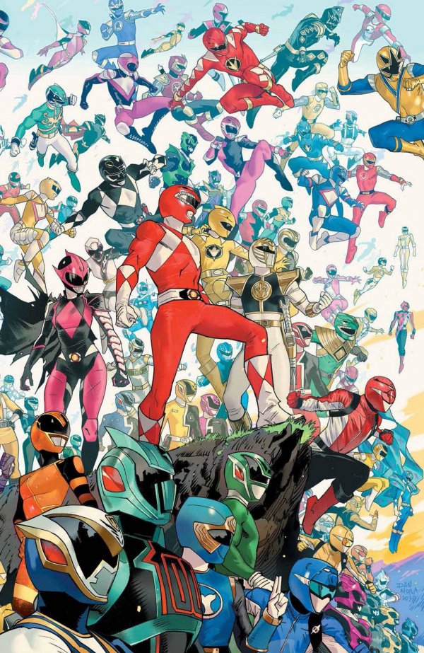 Power Rangers #2 1:10 Dan Mora Connecting Virgin Variant