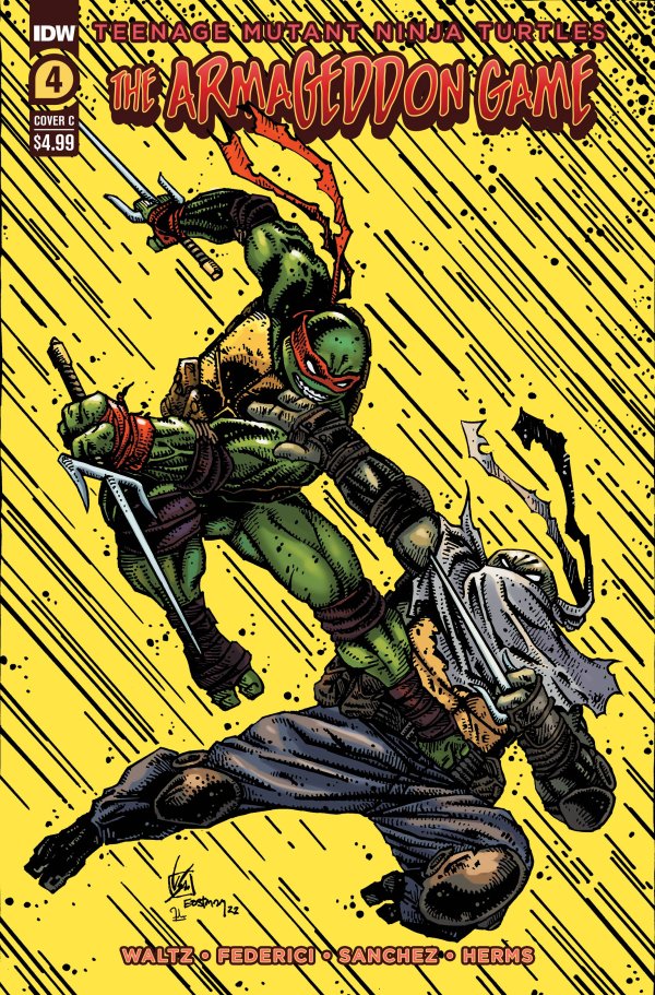 Teenage Mutant Ninja Turtles: The Armageddon Game #4 Cover C Eastman