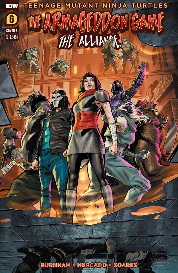 Teenage Mutant Ninja Turtles: The Armageddon Game – The Alliance #6 Cover A Mercado, Soares
