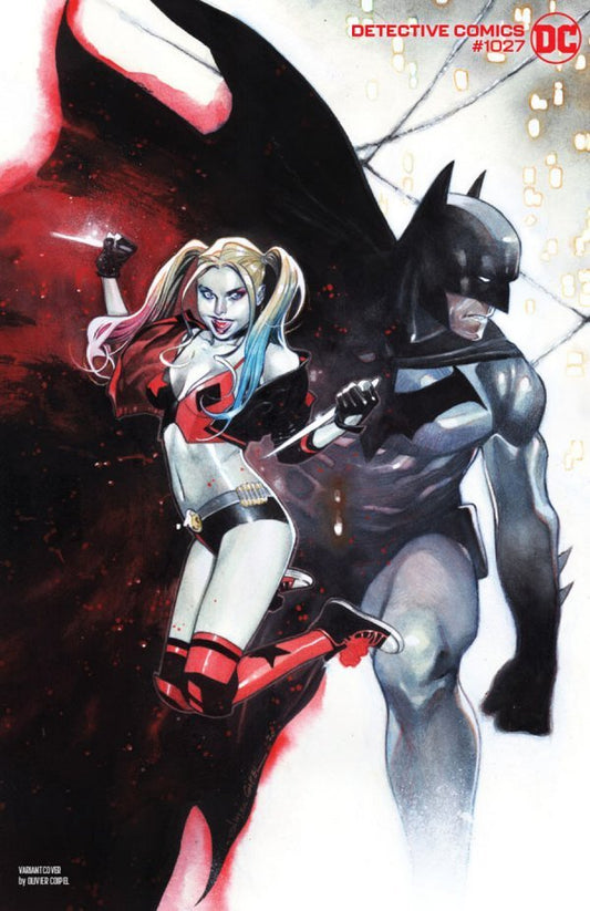Detective Comics #1027 Cover H Olivier Coipel Batman & Harley Quinn Variant