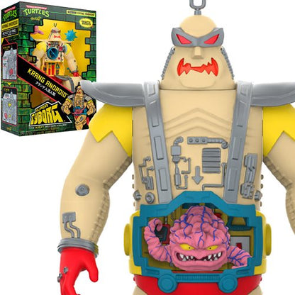 Teenage Mutant Ninja Turtles Super Cyborg Krang Android Full Color Action Figure by super7