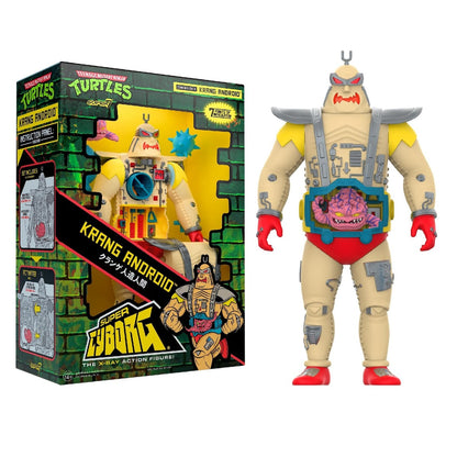 Teenage Mutant Ninja Turtles Super Cyborg Krang Android Full Color Action Figure by super7