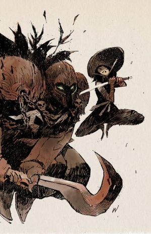 Hitomi #3 Ashley Wood Spawn Wraparound Variant