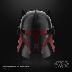 Star Wars Black Mand Moff Gideon Elec Helmet