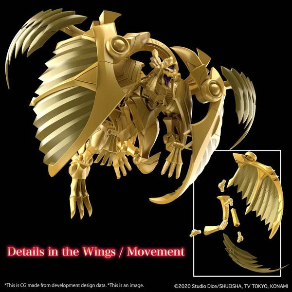 Yu Gi Oh Egyptian God Winged Dragon Of Ra Figure Std Model Kit