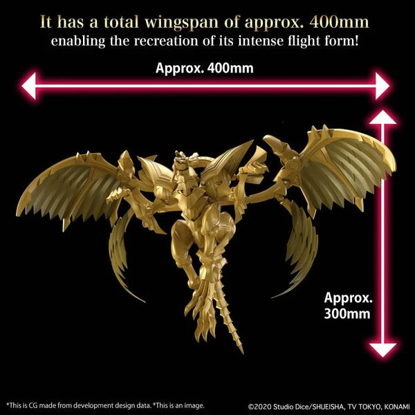 Yu Gi Oh Egyptian God Winged Dragon Of Ra Figure Std Model Kit