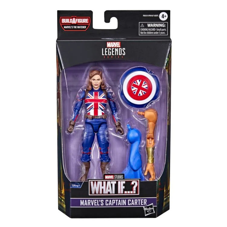 What If...? Marvel Legends Marvel's Captain Carter Action Figure (Marvel's The Watcher BAF)