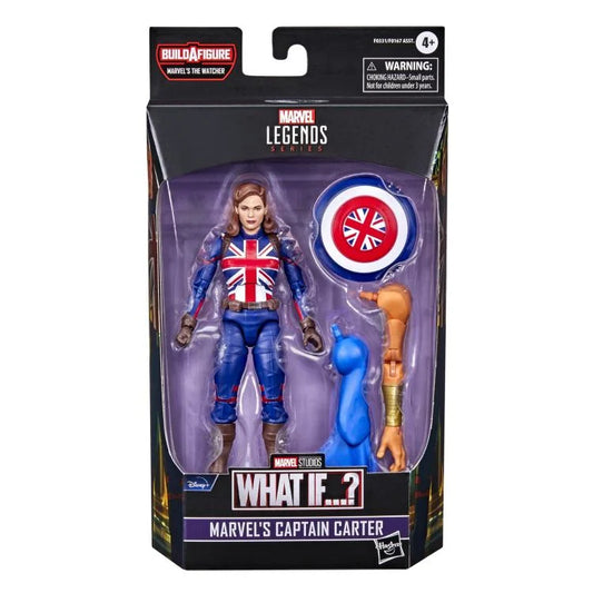 What If...? Marvel Legends Marvel's Captain Carter Action Figure (Marvel's The Watcher BAF)