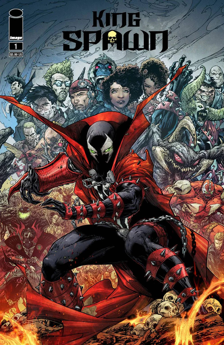 King Spawn #1 (2021) Cover F Variant Brett Booth Cover