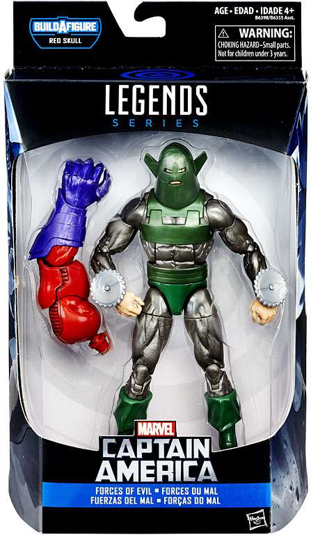 Marvel 6 Inch Legends Forces of Evil Whirlwind Action Figure (Build Red Skull)