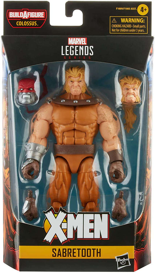 X-Men Marvel Legends Sabretooth Action Figure (Colossus BAF)