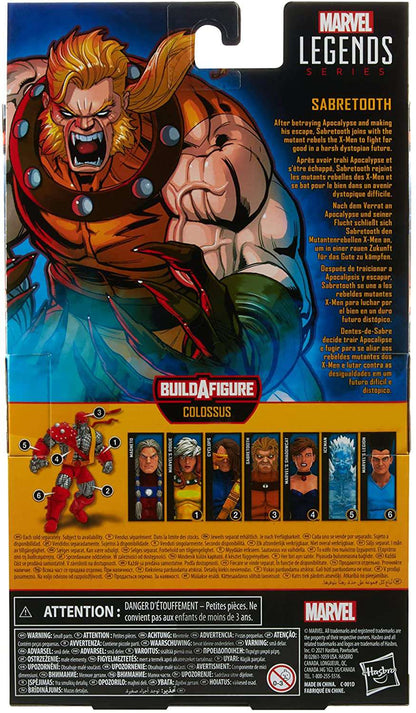 X-Men Marvel Legends Sabretooth Action Figure (Colossus BAF)