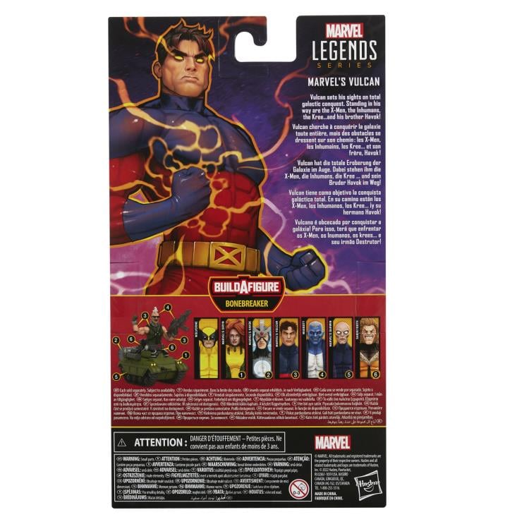 X-Men Marvel Legends Marvel's Vulcan Action Figure (Bonebreaker BAF)