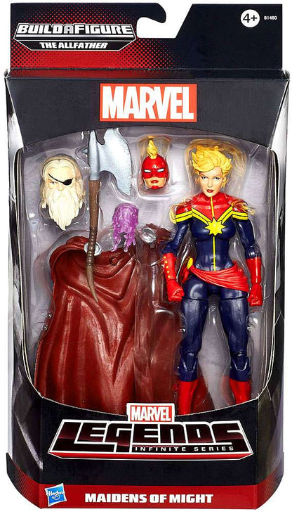 Avengers Marvel Legends Allfather Series Captain Marvel (Carol Danvers)