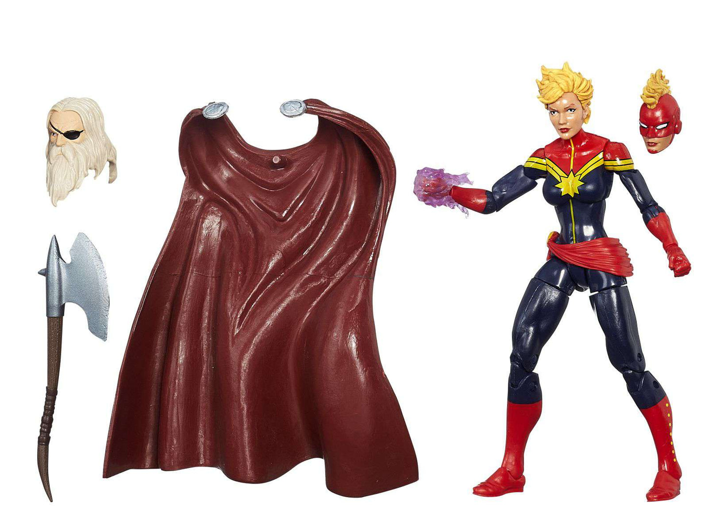 Avengers Marvel Legends Allfather Series Captain Marvel (Carol Danvers)