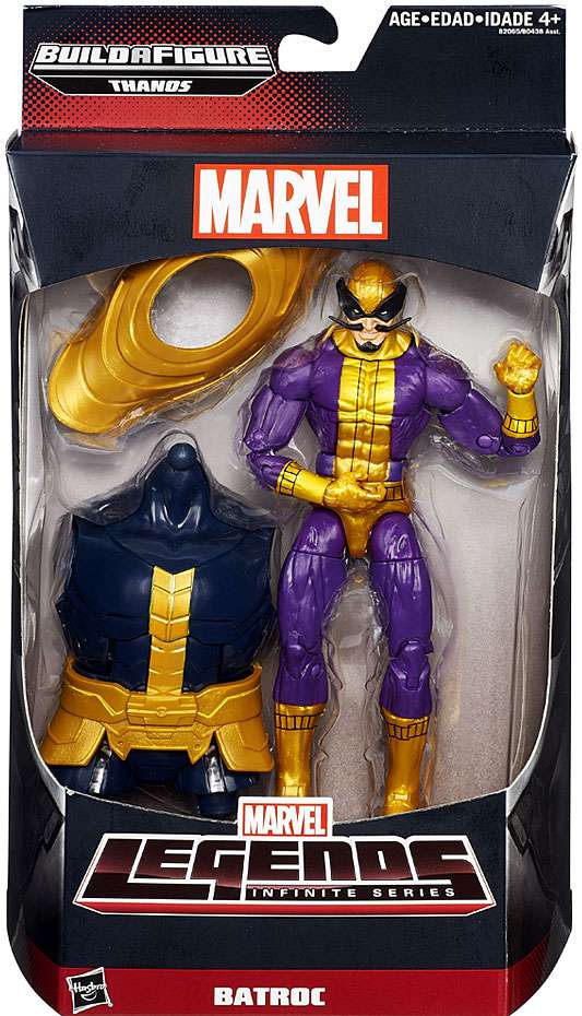 Marvel Legends Avengers Thanos Series Batroc Action Figure