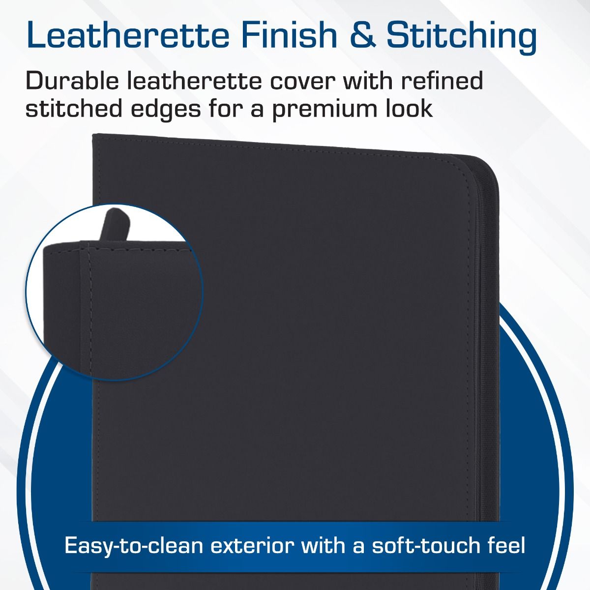 Z-Folio 12-Pocket LX Album - Black