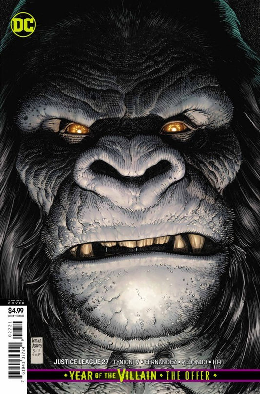 Justice League #27 Cover B Arthur Adams Variant