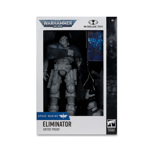 WARHAMMER 40K WV9 SPACE MARINE ELIMINATOR Artist Proof 7IN AF