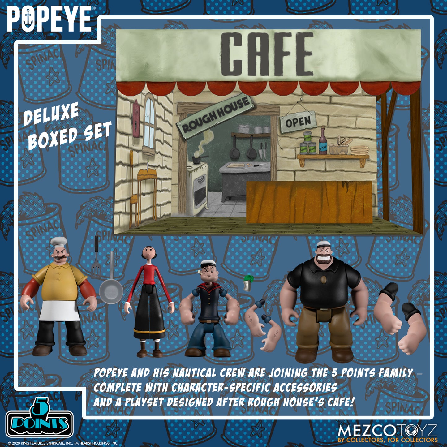 POPEYE Deluxe AF BOX SET (5 Points)