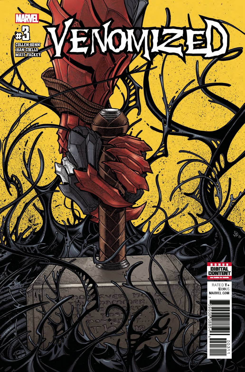 VENOMIZED #3 (OF 5)(W) Cullen Bunn (A) Iban Coello (CA) Nick Bradshaw