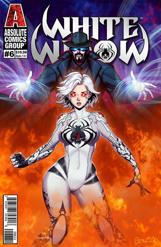 White Widow #6 Genzoman Lenticular Cover
