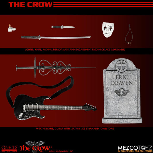Mezco 1/12 The Crow Action Figure