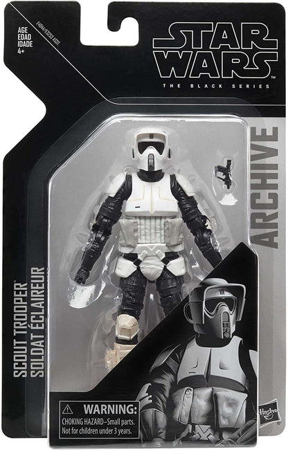 Star Wars Return of the Jedi Black Series Archive Wave 2 Scout Trooper Action Figure
