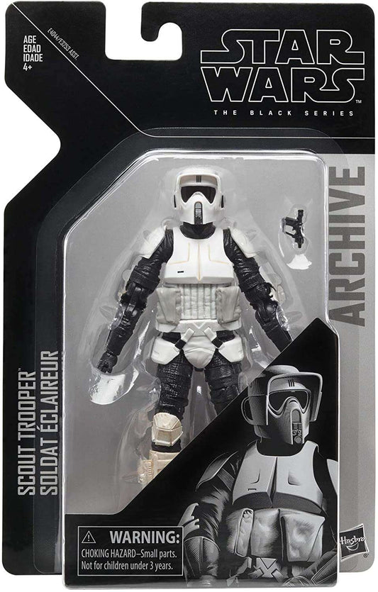 Star Wars Return of the Jedi Black Series Archive Wave 2 Scout Trooper Action Figure