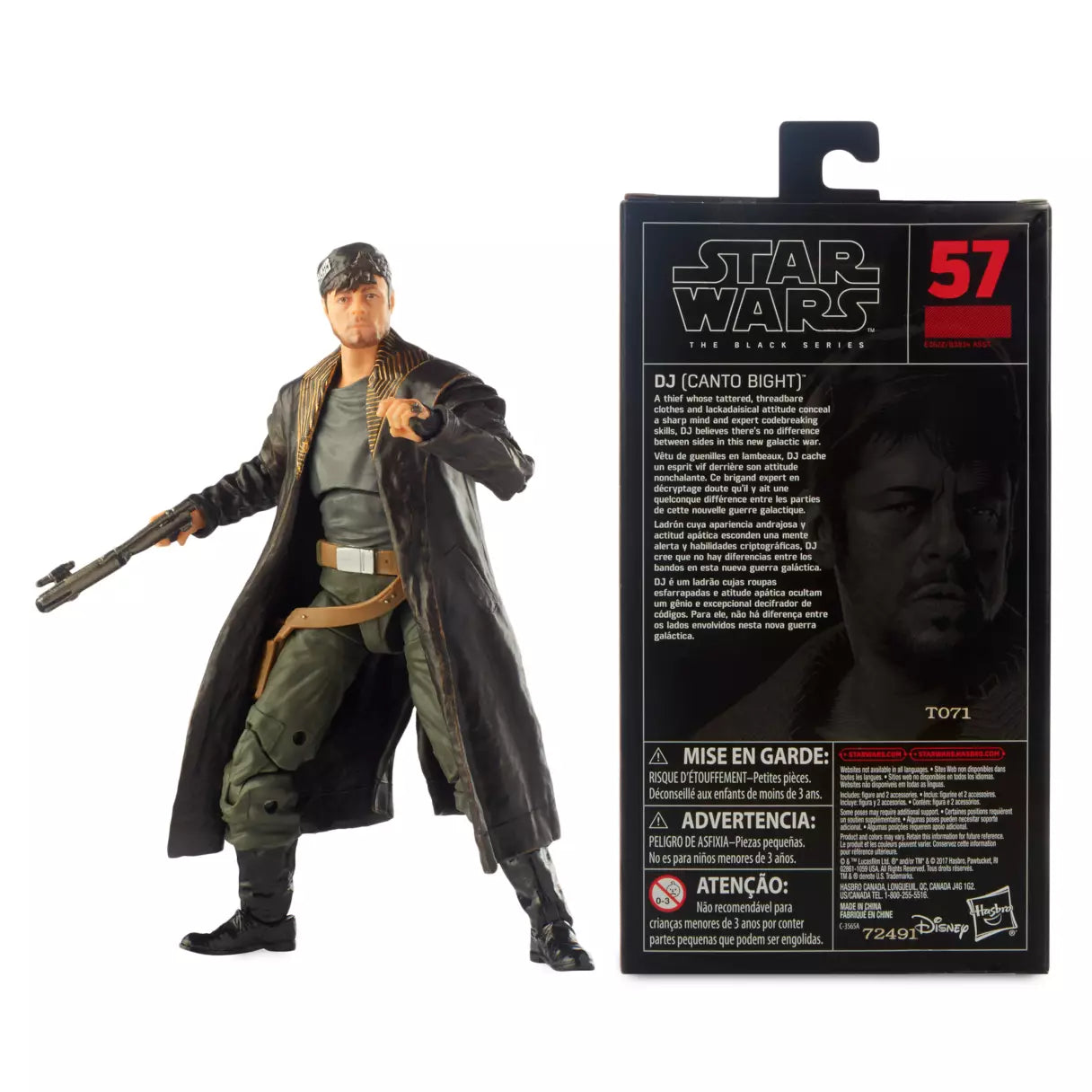 DJ (Canto Bight) Action Figure – Star Wars: The Last Jedi – The Black Series