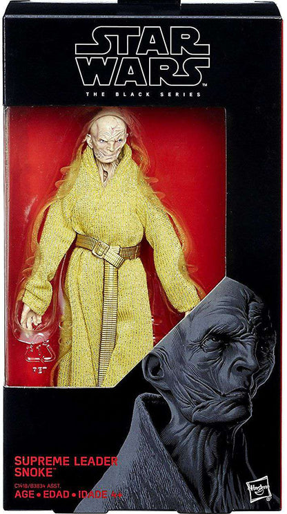Star Wars The Last Jedi Black Series Wave 25 Supreme Leader Snoke Action Figure