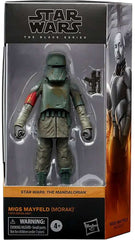 Star Wars The Mandalorian Black Series Wave 6 Migs Mayfeld Action Figure [Morak]
