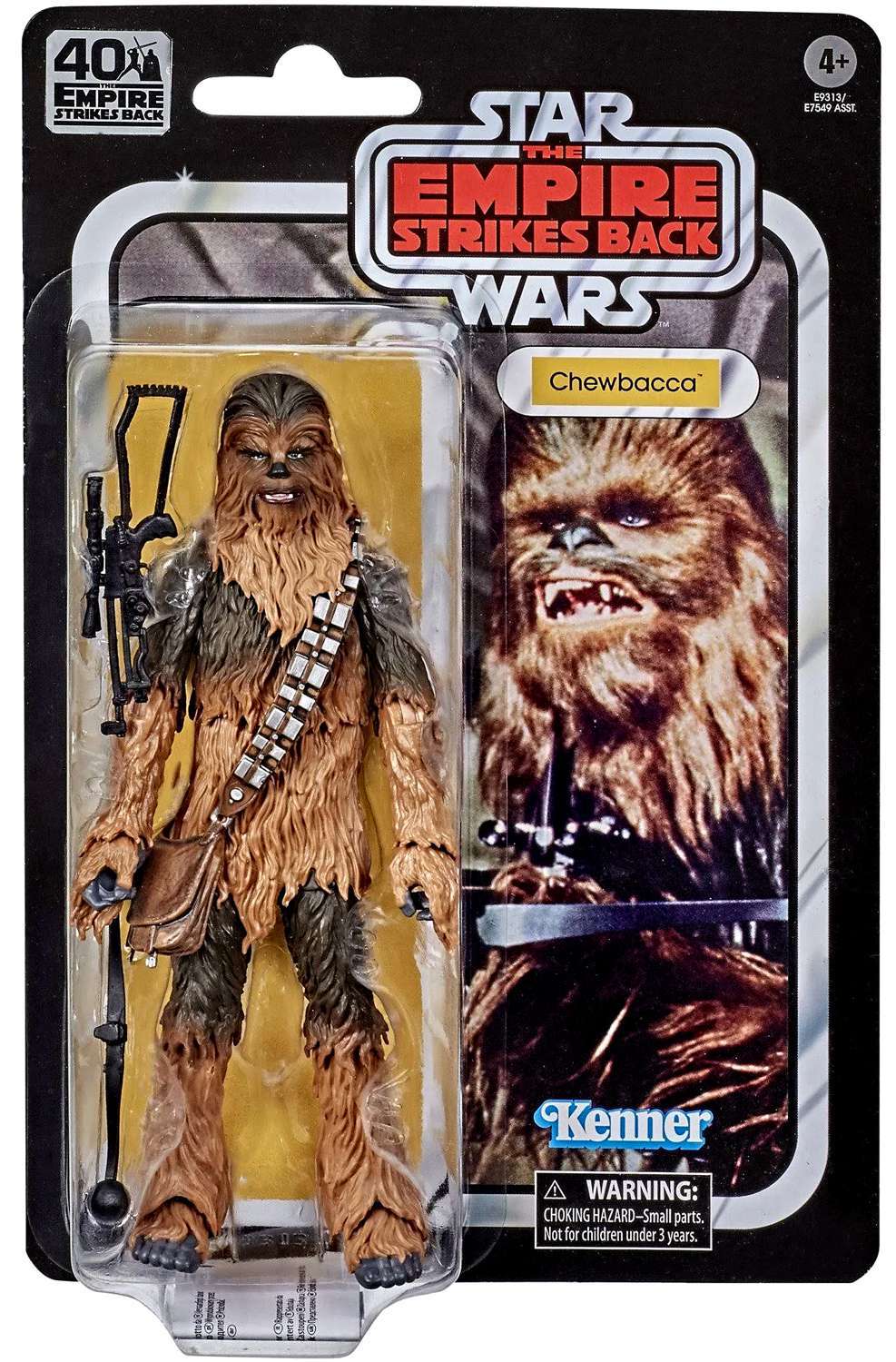 Star Wars The Empire Strikes Back 40th Anniversary Wave 3 Chewbacca Action Figure