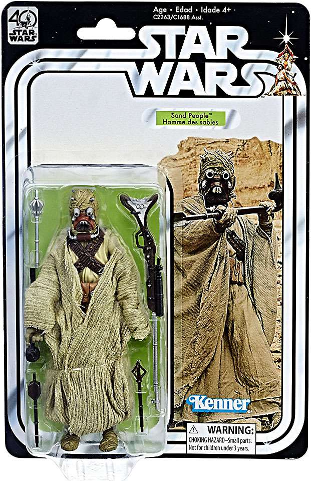 Star Wars Black Series 40th Anniversary Wave 2 Sand People Action Figure [Tusken Raider]