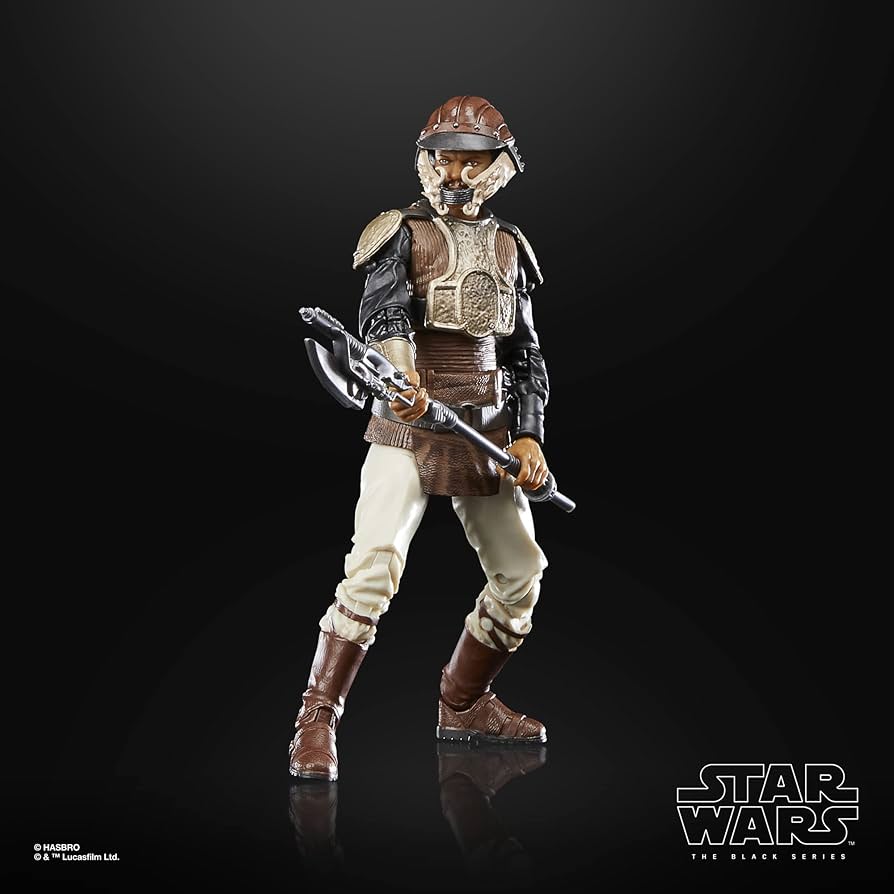 Star Wars Return of the Jedi Black Series Lando Calrissian (Skiff Guard) Action Figure [40th Anniversary]