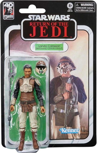 Star Wars Return of the Jedi Black Series Lando Calrissian (Skiff Guard) Action Figure [40th Anniversary]