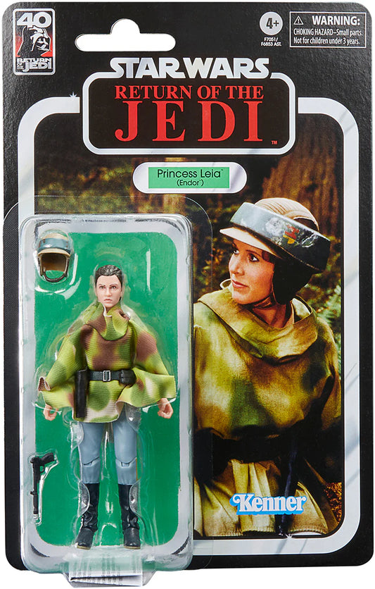 Star Wars Return of the Jedi Black Series Princess Leia Organa Action Figure [40th Anniversary]