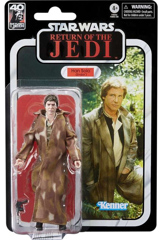 Star Wars Return of the Jedi Black Series Han Solo Action Figure [40th Anniversary]