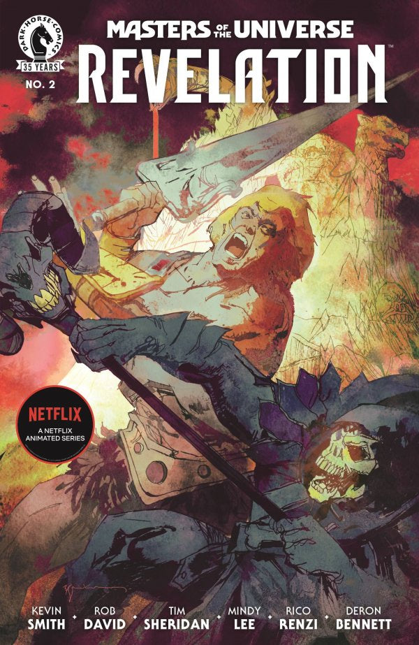 Masters of the Universe: Revelation #2 Cover B Sienkiewicz Variant