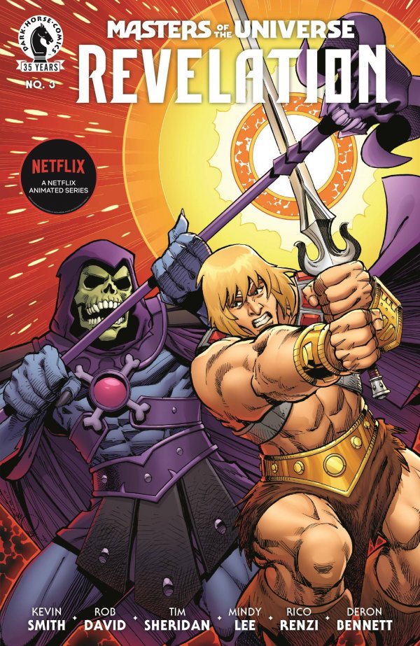 Masters of the Universe: Revelation #3 Cover B Simonson & Martin Variant