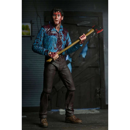 Evil Dead Ult Bloody Ash & Cheryl Williams 2pc Action Figure