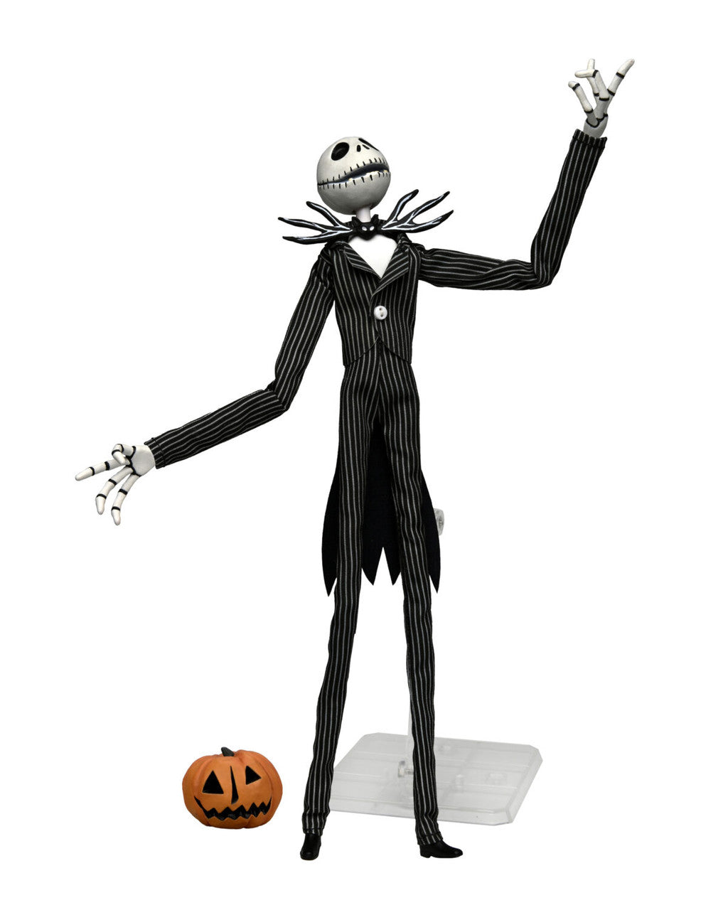 NECA The Nightmare Before Christmas Jack Skellington with Pumpkin Articulated Action Figure