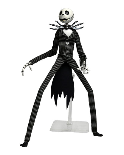 NECA The Nightmare Before Christmas Jack Skellington with Pumpkin Articulated Action Figure