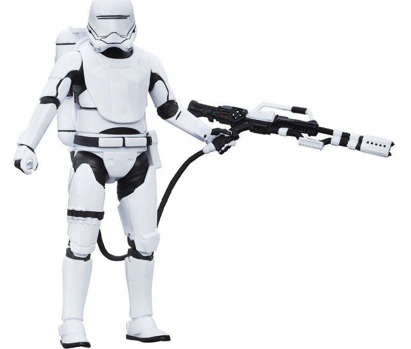 Star Wars The Force Awakens Black Series First Order Flametrooper Action Figure