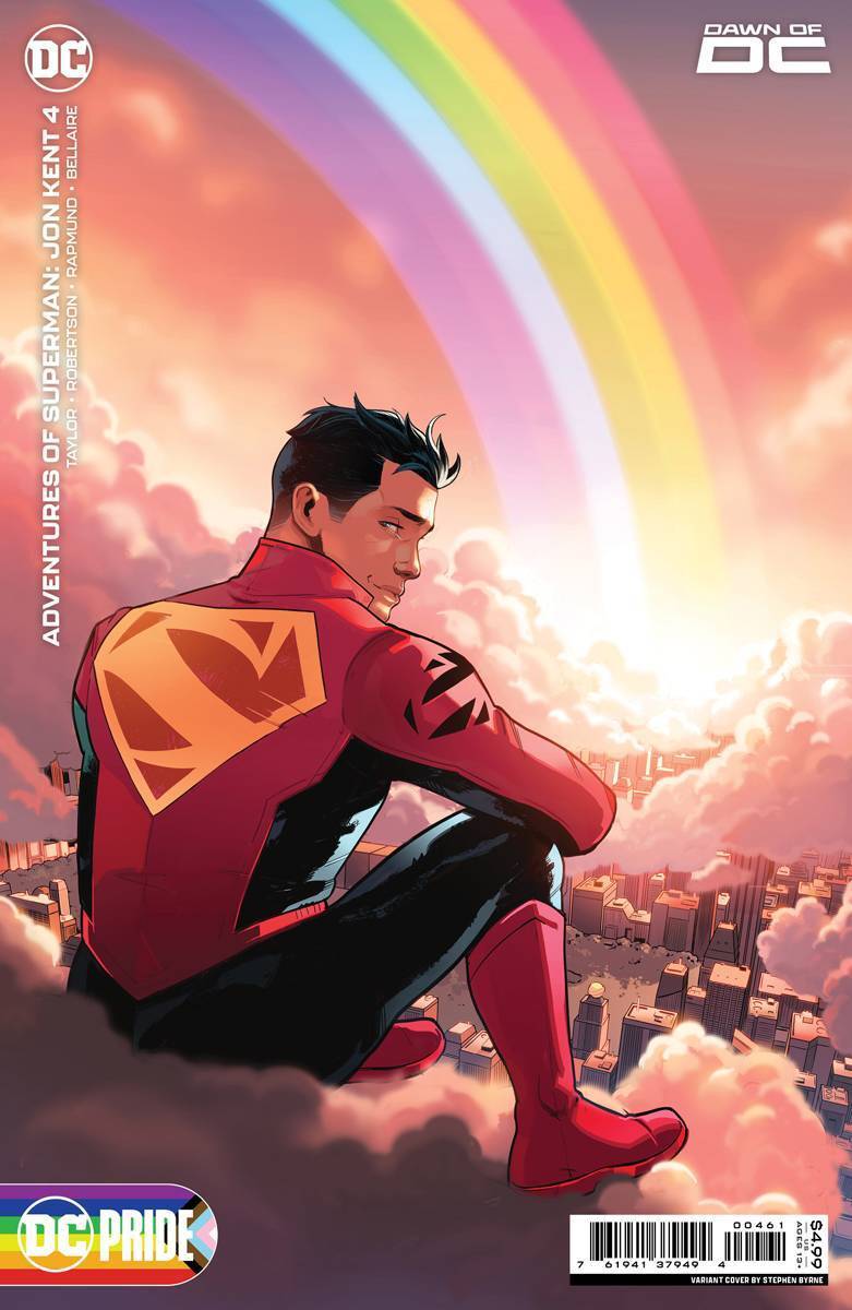 Adventures of Superman: Jon Kent #4 Stephen Byrne Variant Cover