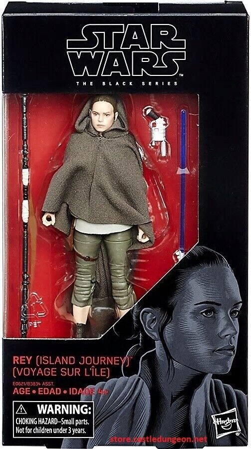 Hasbro Star Wars Rey Island Journey Black Series 6" Action Figure